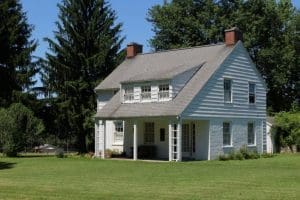 Non-traditional, but practical, kit homes designed by architects account for many of the residential landmarks in Arthurdale's national historic district.