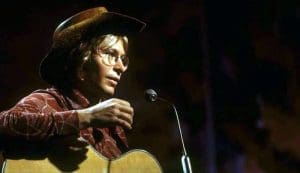 John Denver performs "Take Me Home, Country Roads."