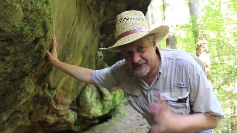 David Sibray on Alice Knight Trail