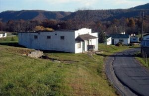 A former general store on Backus Mountain is all that remains of the village of Backus, West Virginia (WV).