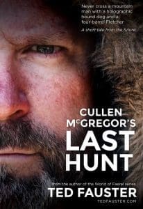 Cullen McGregor peers out out across a mountain fastness during his exposure in a post-apocalyptic West Virginia.