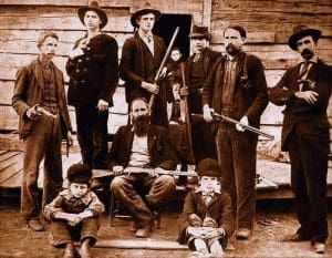 Surrounded by kin, "Devil Anse" Hatfield engaged in a feud that brought worldwide attention to Appalachia.