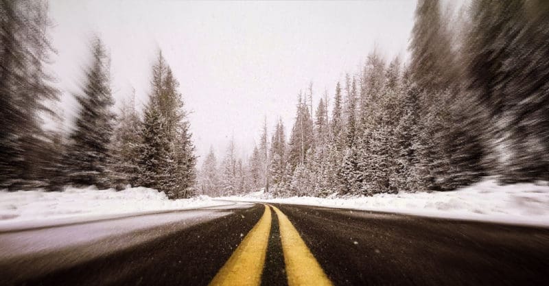 Snowy scenery is a feast for the eyes, but don't neglect the dangers in cycling West Virginia in winter.