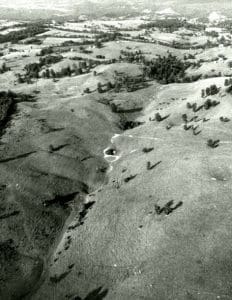 Aerial image of Monitor Lineament by William K. Jones.