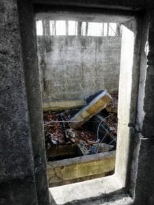 Ikie's Tomb, in Pleasants County, West Virginia, once held the remains of little Ikie Mooring. Photo courtesy Susanna Connelly Holstein.
