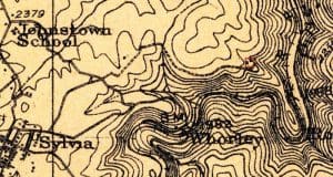 A 1911 USGS map shows an apparent farmstead at Grey Flats, near Beckley, WV.