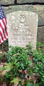 Grave within walls placed by Hookstown American Legion Post 952.