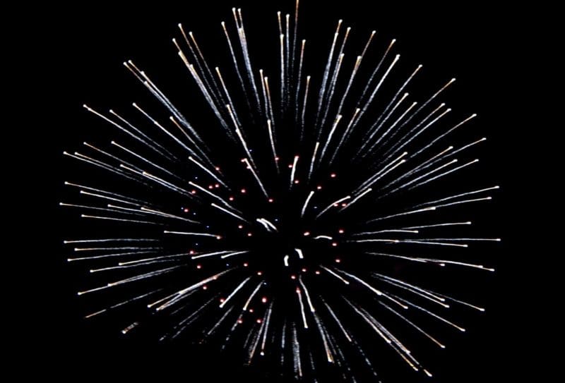 Fireworks displays in West Virginia are extremely popular.