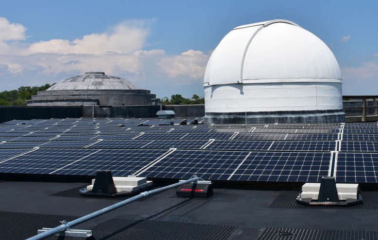 Solar Panels at Shepherd University