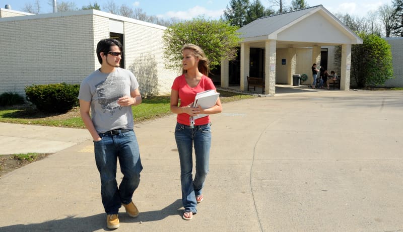 Students at New River Community and Technical College