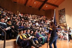 Alderson Broaddus's Opening Convocation event commences a new academic year by welcoming the Class of 2023.