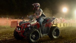 ATV operators compete in a variety of events during National Trailfest at Gilbert, West Virginia.