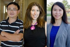 Cangliang Shen, Lisa Jones and Xaioli Etienne are working with small farming operations to improve food safety.
