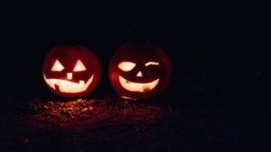 Jack O'Lanterns were used to ward off evil spirits.