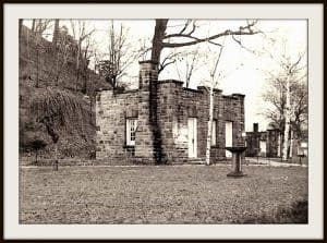 Old Museum Building at Grave Creek c. 1949