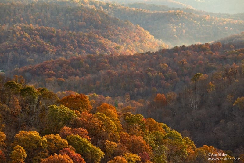 Late autumn in Wetzel County, West Virginia