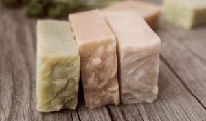 Spring was soap making time in early West Virginia.