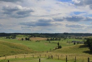 Mason County is renowned for its well-tended farmlands.