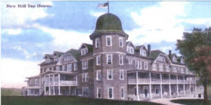 The Hill Top House as it appeared in an early 20th century postcard.
