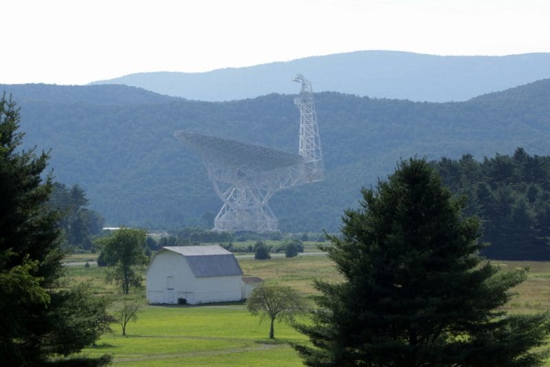 The Green Bank Telescope in Pocahontas County will be employed in the international effort.