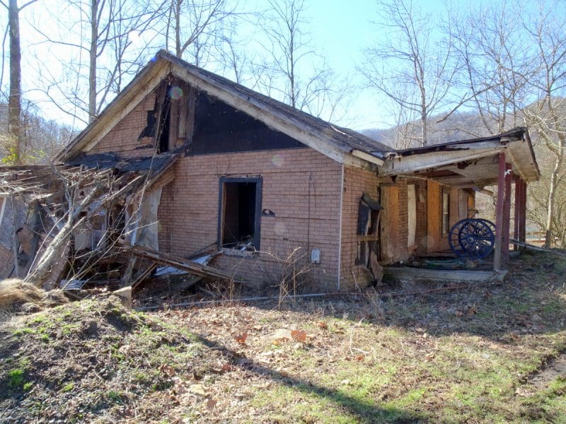 The Billy Joe Adkins home is among those slated for demolition.