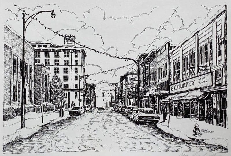 Christmas In Beckley In 1960 By Seay Earehart in West Virginia
