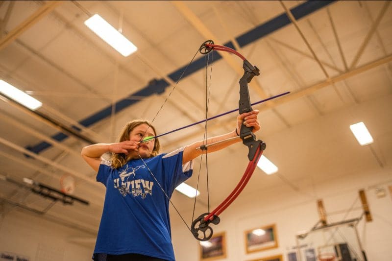 Young Archer In West Virginia