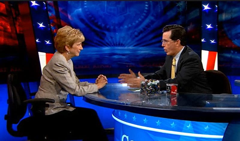 Beri Fox meets Steven Colbert Beri Fox Meets Steven Colbert