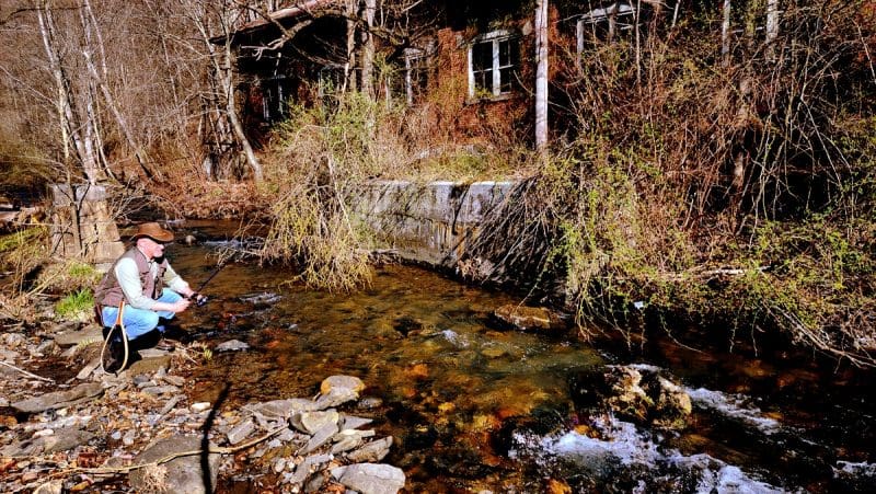 Ghost Town Trout Fishing in West Virginia
