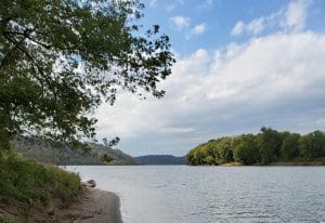 Large tracts along the river in the Ohio River Islands National Wildlife Refuge are virtually uninhabited.