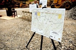 Corridor H Map in West Virginia