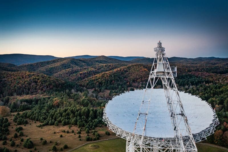Green Bank Telescope in West Virginia