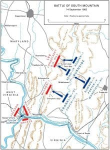 U.S. Army Maryland Campaign On South Mountain in West Virginia