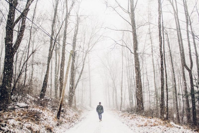 Hiking West Virginia In Winter