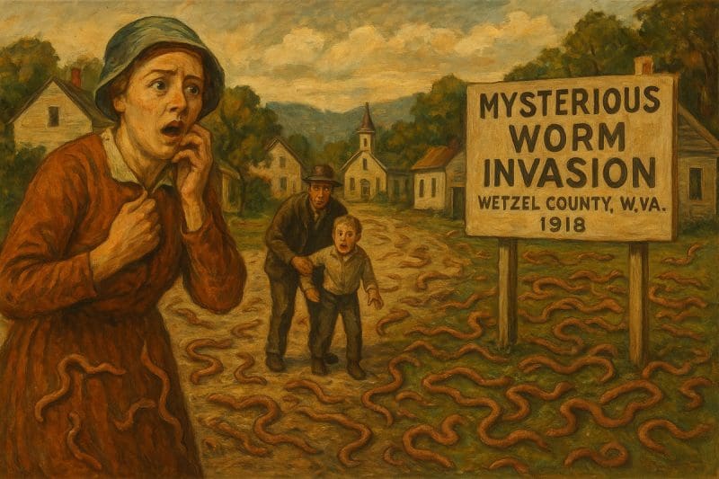 Wetzel County worm invasion