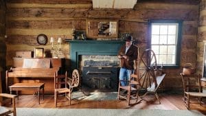 David Sibray In Parlor At Level Tavern in West Virginia
