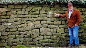 Sibray Visits Historic Stone Wall in West Virginia