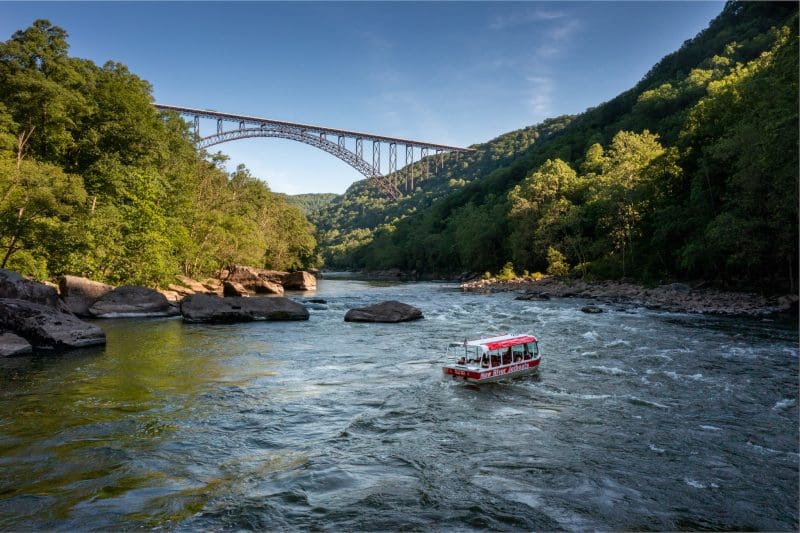 New River Jetboat in West Virginia