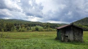 Black Oak Mountain In West Virginia