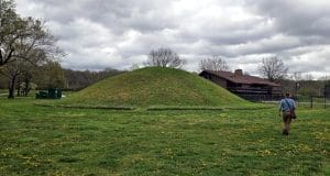 West Virginia Explorer editor David Sibray visits the Dunbar Mound at Shawnee Park in Dunbar, West Virginia.