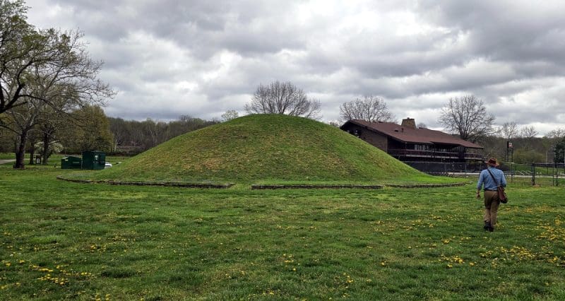 West Virginia Explorer editor David Sibray visits the Dunbar Mound at Shawnee Park in Dunbar, West Virginia.