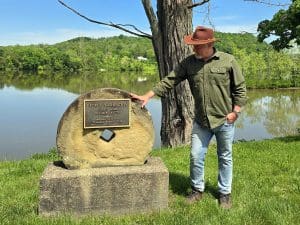 George Washington landed at Saint Marys during his exploration of the Ohio River in 1770.