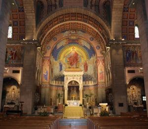 Interior of the Cathedral of Saint Joseph at Wheeling, West Virginia