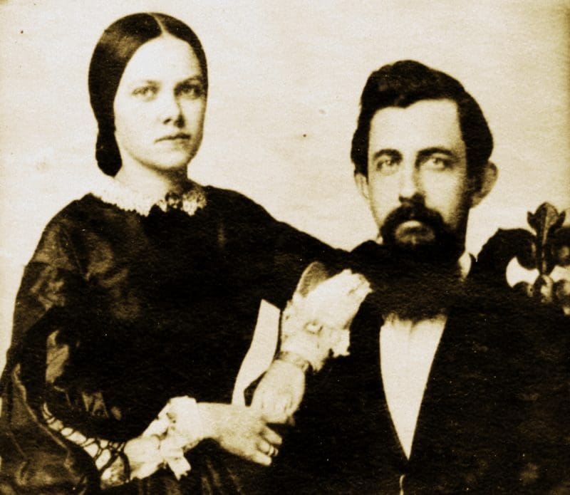 Portrait of John James and Anna Kennedy Davis