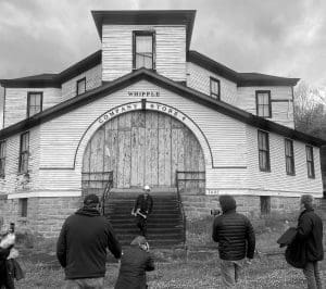 Musician Brad Paisley filmed at the historic Whipple Company Store.