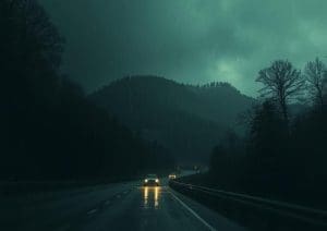 West Virginia Turnpike ghosts are said to haunt I-77 through the Appalachian Mountains.