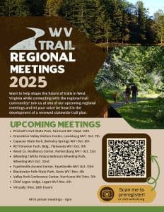 W.Va. Trail Regional Meetings 2025