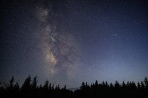 Night sky over Dolly Sods