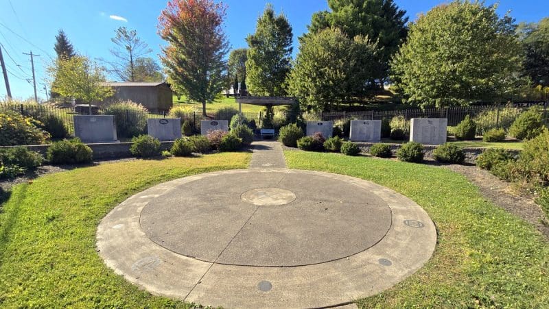 The Miners' Memorial at Quinwood, West Virginia