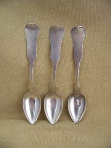 Jones has acquired some of the spoons designed by Clayton.